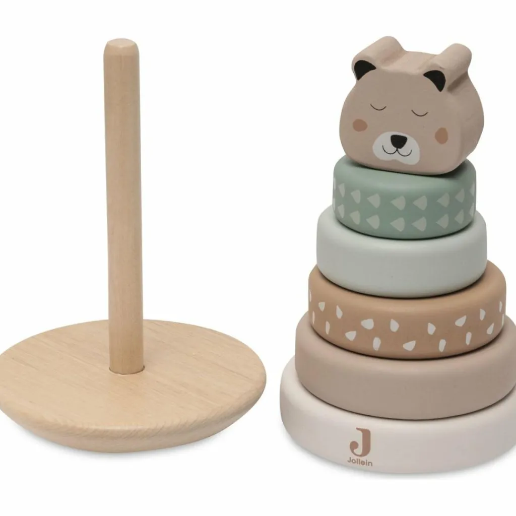 Tour à empiler en bois Jungle Jambo Jouet À Empiler