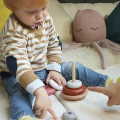 Online Tour à empiler en bois Père Noël Jouet À Empiler