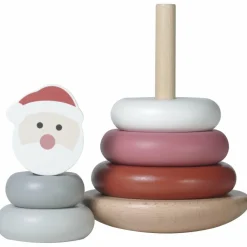 Online Tour à empiler en bois Père Noël Jouet À Empiler