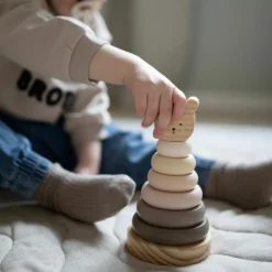 New Tour à empiler Teddy Nature Jouet À Empiler