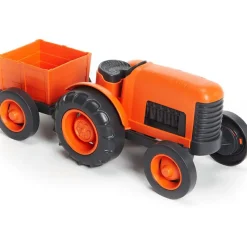 Discount Tracteur orange et gris Petites Voitures, Véhicules Et Circuits
