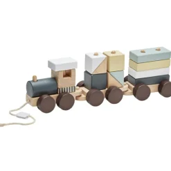 Online Train blocs de construction avec cubes naturel Jeu De Construction