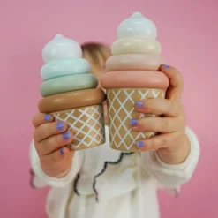 Train d'activités à tirer Glaces Jouet À Tirer / Pousser