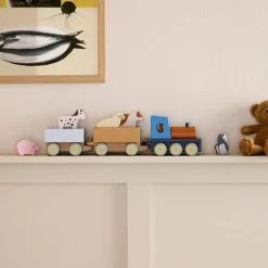 Outlet Train d'activités Animaux de la ferme Aiden Jeu De Construction