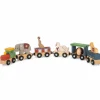 Hot Train d'animaux en bois Jeu De Construction
