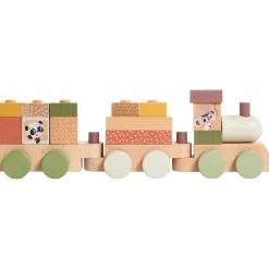 Hot Train de construction en bois Boho Chic Jeu De Construction