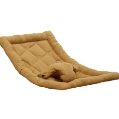 Transat à balancement en bois de hêtre Levo Camel Transat