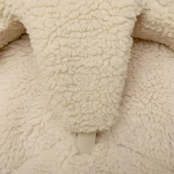 Outlet Transat à balancement en bois de hêtre Levo Fur Milk Transat