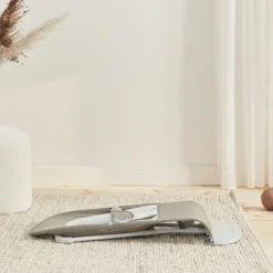 Best Transat Balance Soft Mesh 3D Beige et gris - Reconditionné Transat