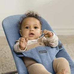 Hot Transat Bliss Mélange Tissé Chiné Bleu Transat