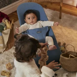 Hot Transat Bliss Mélange Tissé Chiné Bleu Transat