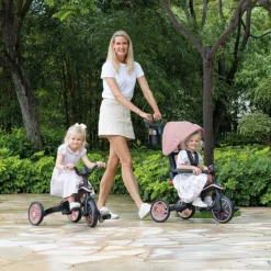 Online Tricycle Trike Explorer Foldable 4 en 1 Pastel Rose Tricycle