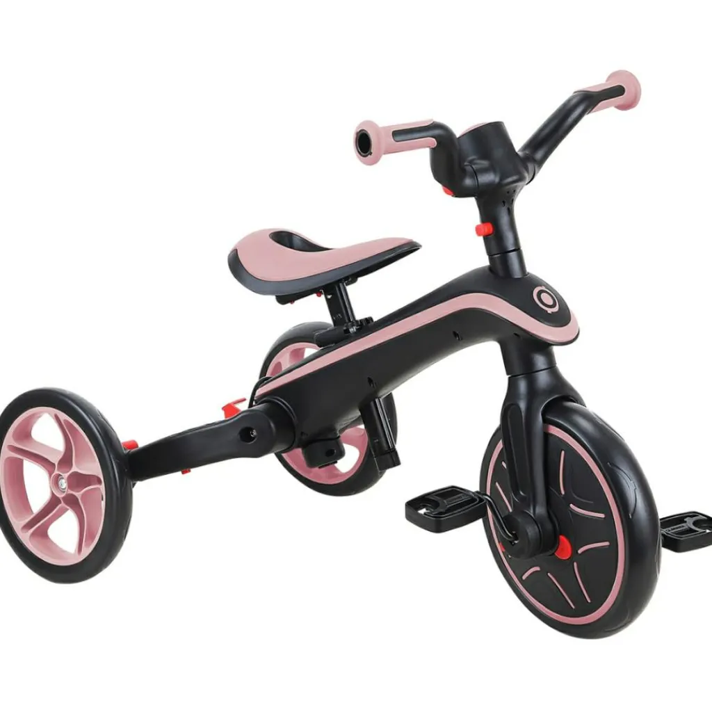 Online Tricycle Trike Explorer Foldable 4 en 1 Pastel Rose Tricycle