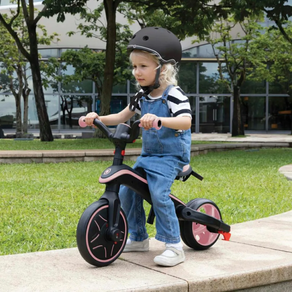 Online Tricycle Trike Explorer Foldable 4 en 1 Pastel Rose Tricycle