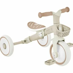 Online Tricycle évolutif Learning trike plus 2 en 1 eco-logic Taupe Tricycle