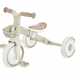 Online Tricycle évolutif Learning trike plus 2 en 1 eco-logic Taupe Tricycle