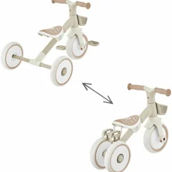 Online Tricycle évolutif Learning trike plus 2 en 1 eco-logic Taupe Tricycle
