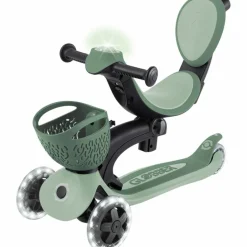 Sale Trottinette Go up Baby 360 Lights Sauge-Vert Olive Porteur Évolutif En Trottinette