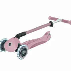 Discount Trottinette Go up Deluxe Lights eco-logic 360° Framboise Porteur Évolutif En Trottinette