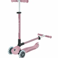 Discount Trottinette Go up Deluxe Lights eco-logic 360° Framboise Porteur Évolutif En Trottinette