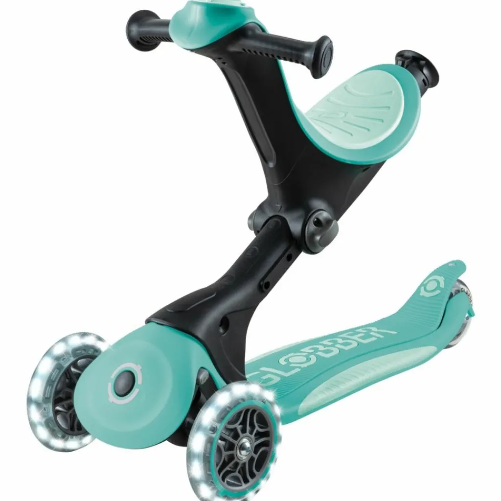 Clearance Trottinette Go up Deluxe Lights Menthe Porteur Évolutif En Trottinette