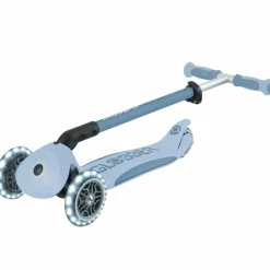 Best Trottinette Go up Deluxe Lights eco-logic 360° Bleu Cassis Porteur Évolutif En Trottinette