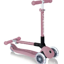 Hot Trottinette Junior Foldable Ecologic Lights Framboise Trottinette