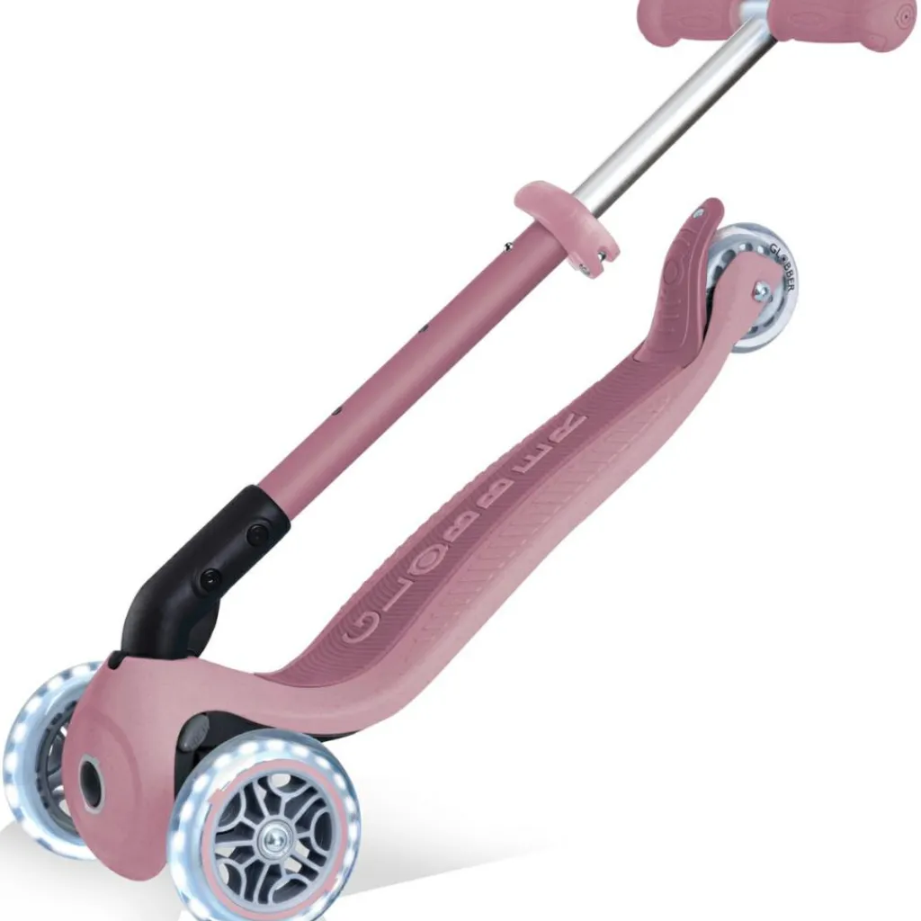 Hot Trottinette Junior Foldable Ecologic Lights Framboise Trottinette