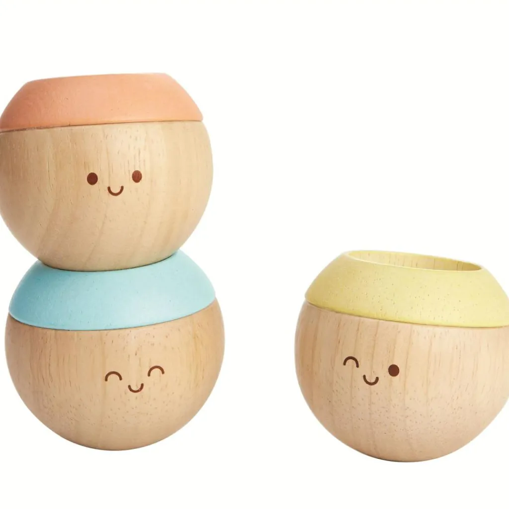 Outlet Têtes sensorielles en bois pastel Bouteille Sensorielle