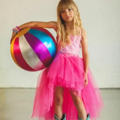 Hot Tutu rock Fuchsia (4-8 ans) Enfant Déguisement Enfant