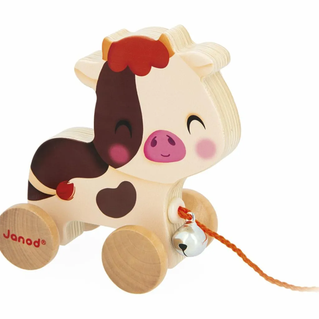 Outlet Vache à promener Ferme Jouet À Tirer / Pousser