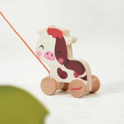 Outlet Vache à promener Ferme Jouet À Tirer / Pousser