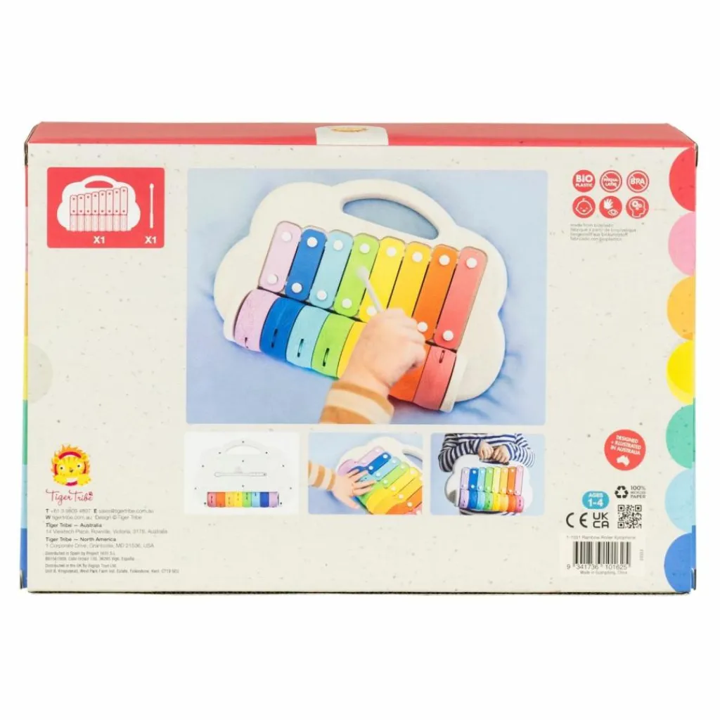 New Xylophone à rouleaux arc-en-ciel Instrument De Musique